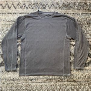 Marmot Gray Long Sleeve Midweight Baselayer XL